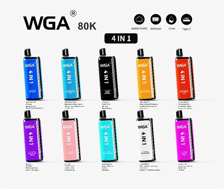 WGA 4IN1 80K Puffs 100K Eu Popular Disposable Vape best